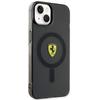 Etui Do iPhone 14 Ferrari Hardcase Translucent MagSafe Czarne