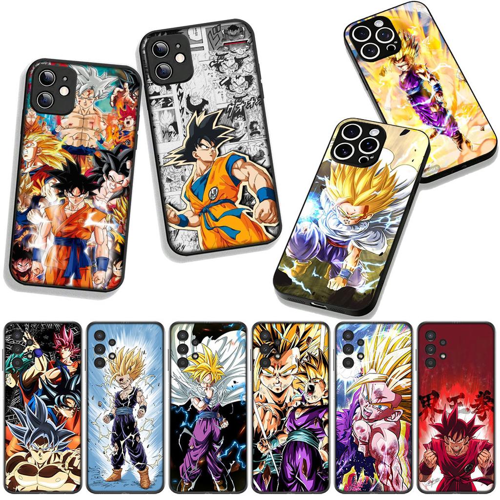 Cartoon Son Gokus Dragon Ball Gohans Phone Cover for Apple iPhone 15 14 16 Plus 12 13 Mini 17 Pro Max + ProMax 16E Air Case