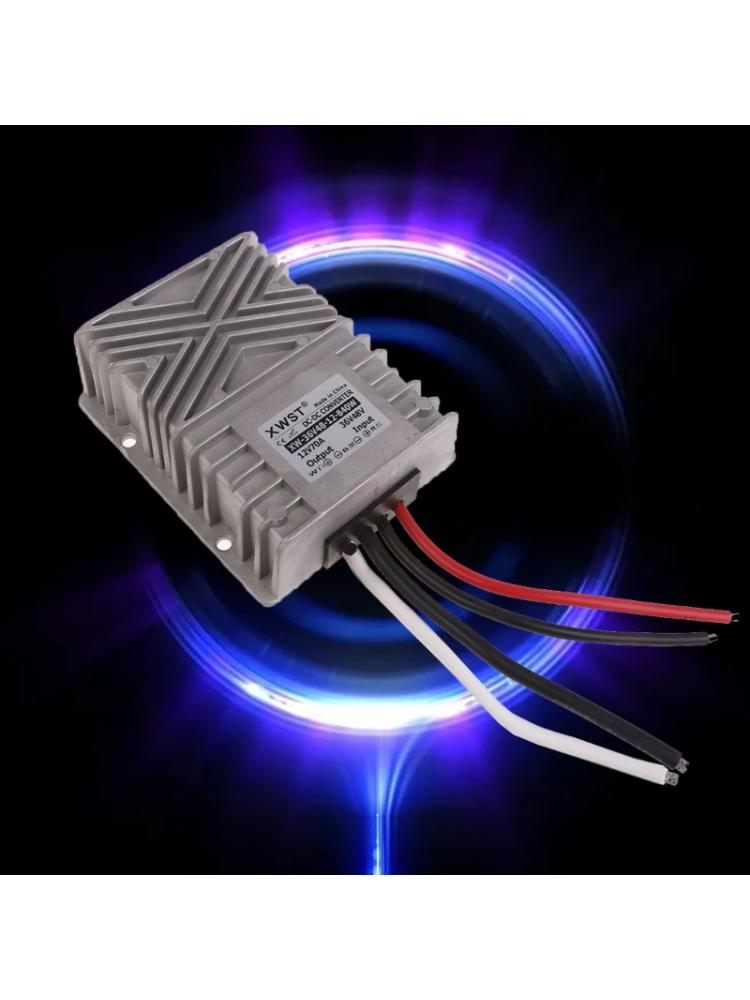 Heavy uty Step own Voltage Regulator Convert 48V/36V to 12V IP68 Waterproof C Converter for Car s and Trucks