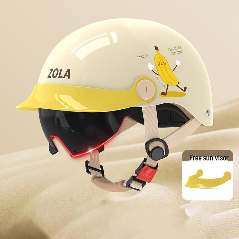 Miling Retro Half Helmet for Women One Size