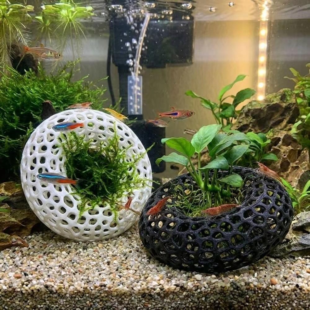 3D Printed Aquarium Fish Shelter Porous Structure Shrimp Shelter Cave  Shrimp Resting