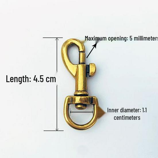 Metal Snap Hook Dog Keyring and Clasp Buckle Replacement