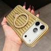 Luxury Striped Ring Holder Magnetic Phone Case for iPhone 17Air 14 15 16 Plus 11 12 13 16 17 Pro Max Stand Shockproof Soft Cover