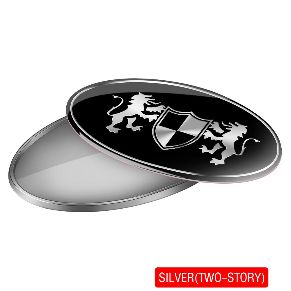 3D Auto Aluminium Metall Logo Abzeichen Karosserie Kotflügel Kofferraum Dekorations Aufkleber Für KIA Stinger RIO Sorento Picanto Ceed Borrego Syros K5