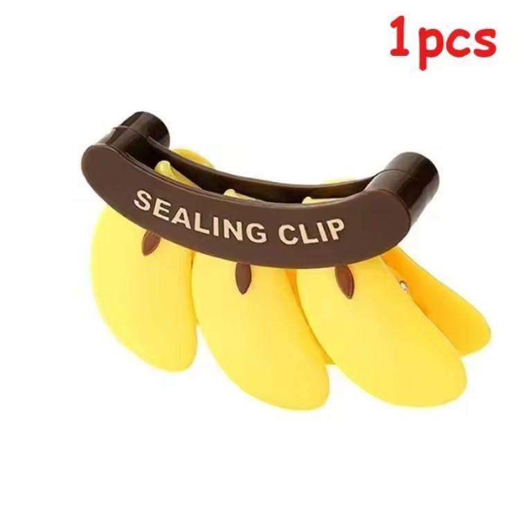 

Banana Shaped Magnetic Food Clip For Refrigerator Snack Bag Sealer Plastic Kitchen Organizer Storage Accessories