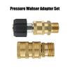 8PCS Pressure Washer Adapter Set Quick Connect Fitting For Power Washer Hose