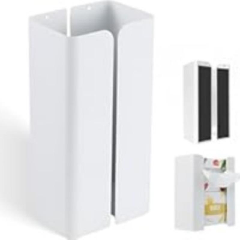 Wall Mounted Magnetic Drawer Paper Tissue Box Adjustable Kitchen Bathroom Tissue Box Movable Refrigerator Side Drawer Box
