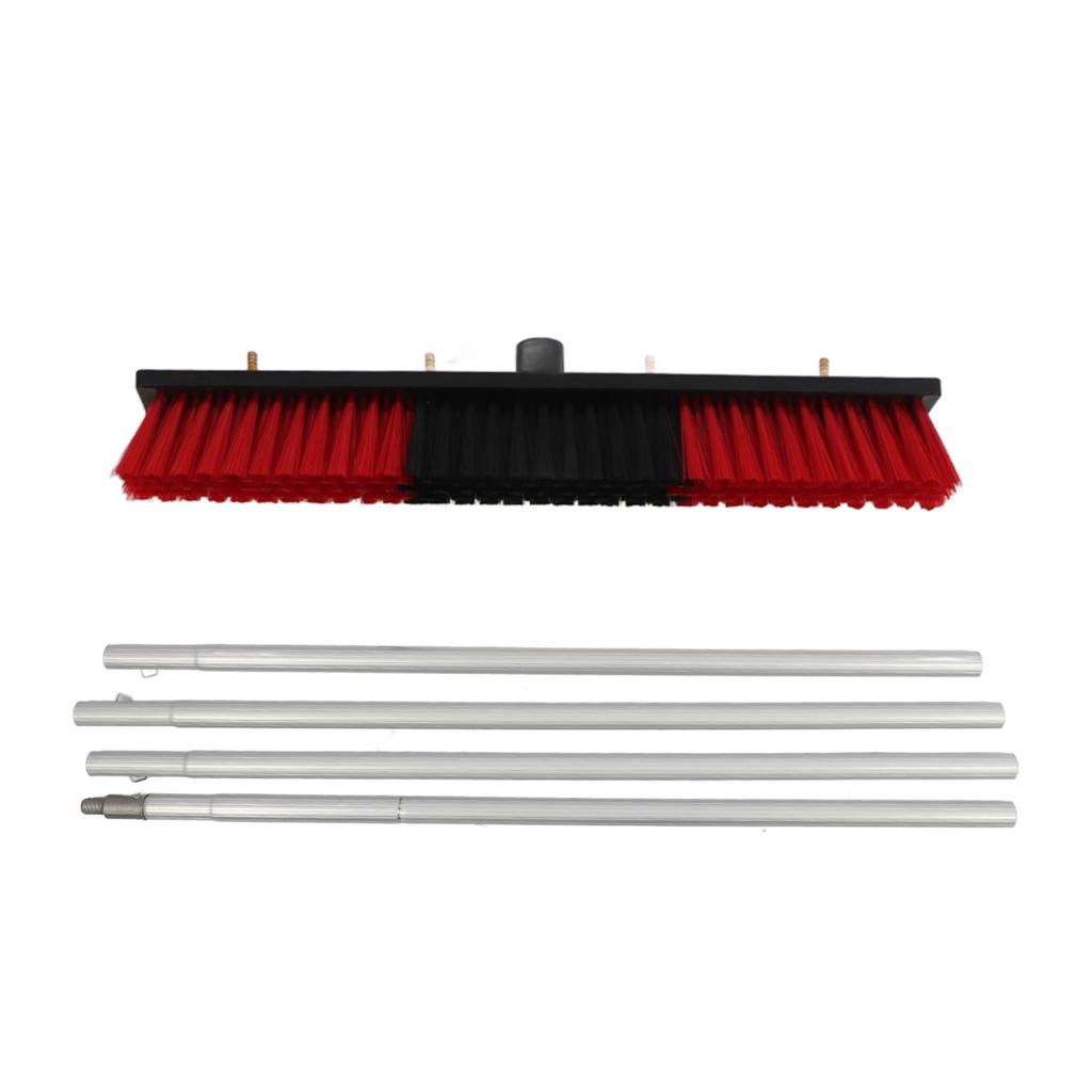 Water Fed Brush Spray Washer Titanium Alloy Easy To Use Water Fed Pole Kit for Cleaning Window