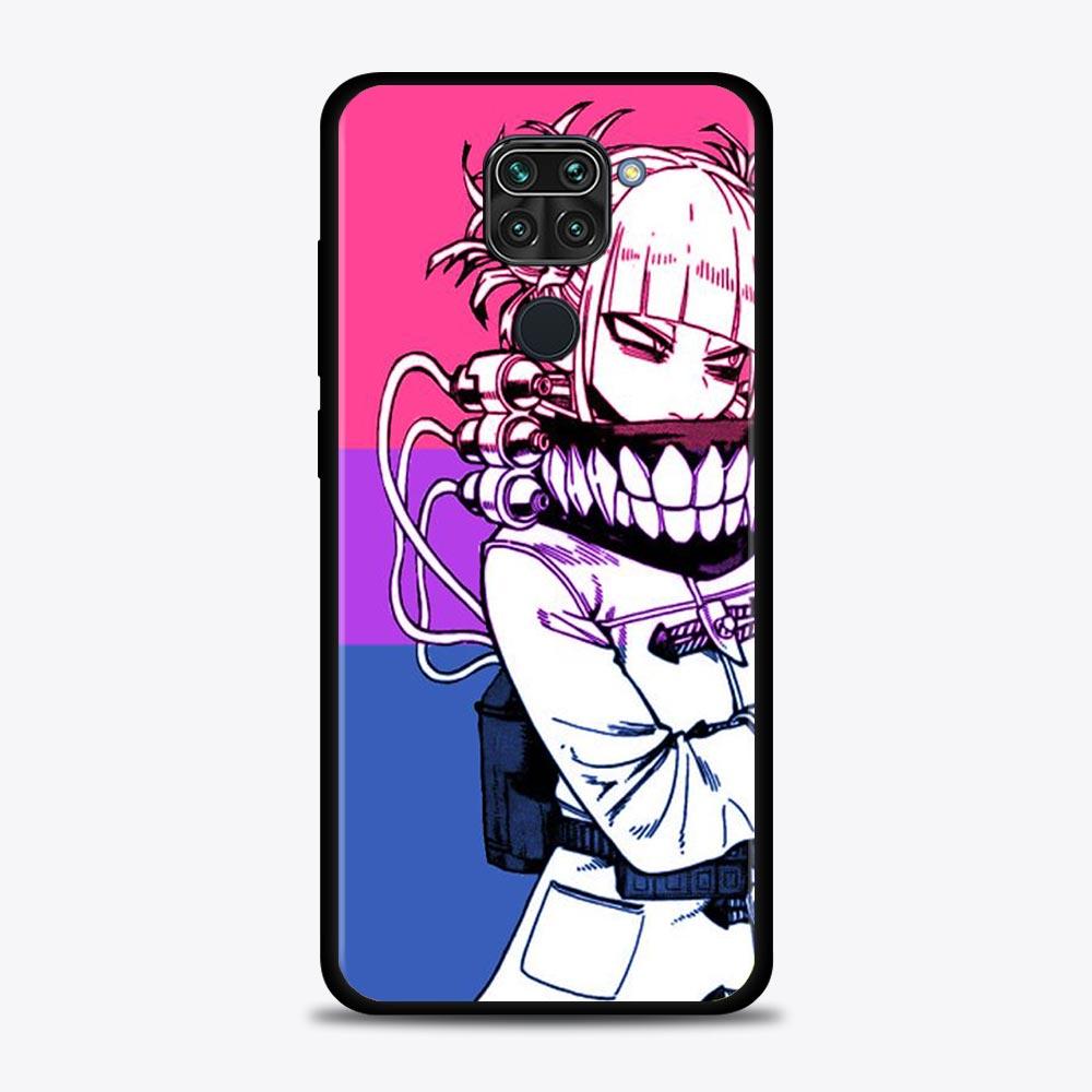 Case For Xiaomi Redmi Note 11 10 9 8 7 Pro Max 9T 8T 9S Cover for Redmi 10 9 8 9C 9A 8A 7A My Hero Academia Girl TOGA Himiko