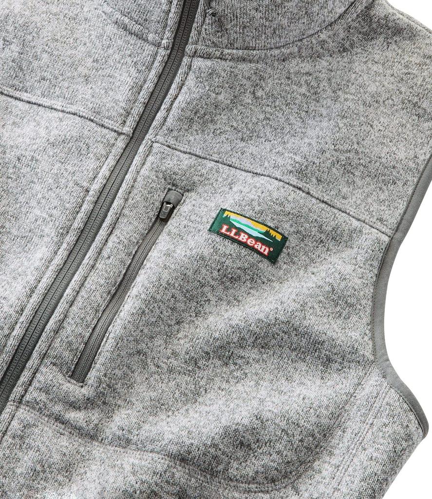LL Bean Sweater Fleece US Fit Size Charcoal Gray 1000004843 L.L.Bean Men's Vest, Regular, Medium, Heather,