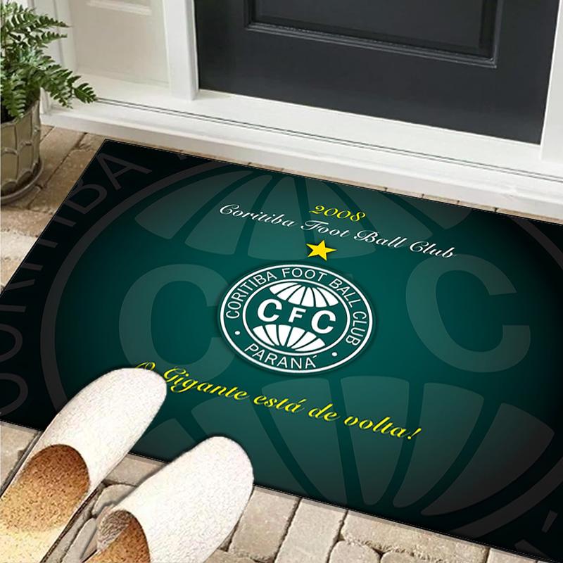 1PC rug Coritiba Football Club Return Carpet, Chair Rug,Area Rug for Office Bedroom living rooms bedroom, Doormat decor Christmas fan gifts