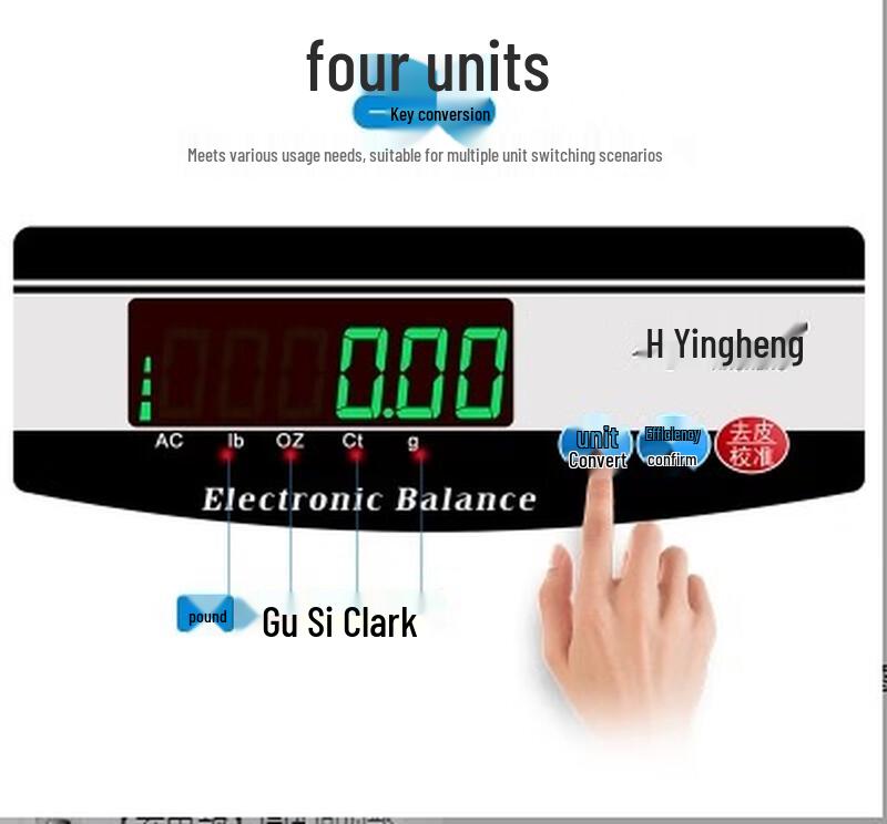 Yingheng Precision 6kg/0.1g Rechargeable Electronic Lab Scale
