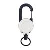 Outdoor Camping Tactical Easy-to-pull Buckle Telescopic Buckle Wire Rope Multi-functional Keychain Camping Rebound