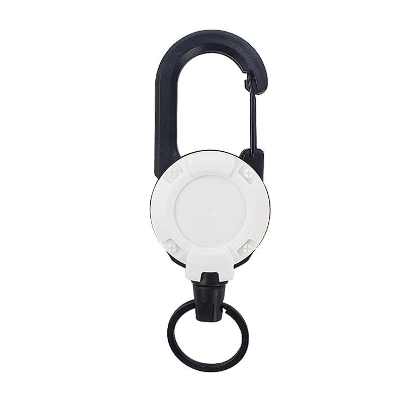 

Уличный выдвижной брелок, пряжка для рюкзака для походов, защита от потери, удлинительный шнур, стальной трос, эластичный шнур, многофункциональный гаджет