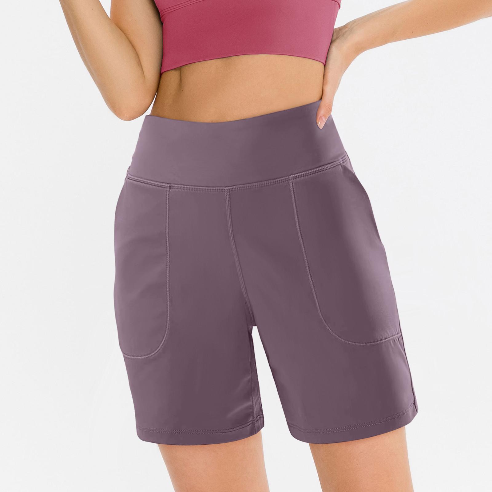 

Женские шорты для бега, спортивные шорты для активного отдыха с карманами M