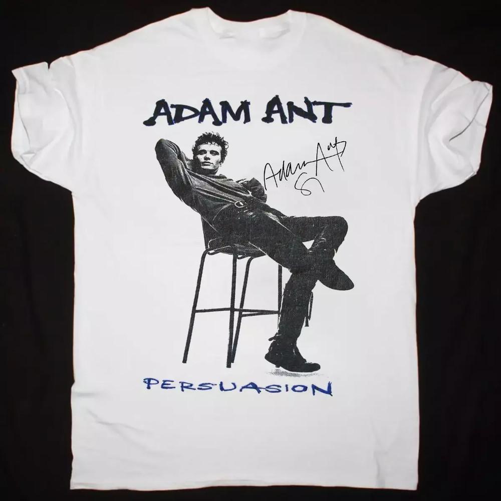 

Merry Christmas Adam Ant wHITE All Size Shirt Gift For Fan Unisex T-Shirt S