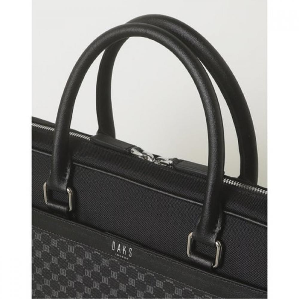 Daks Nylon Briefcase  Fits 15 Inch Laptop  Black Dd Pattern Dbba5f591bk