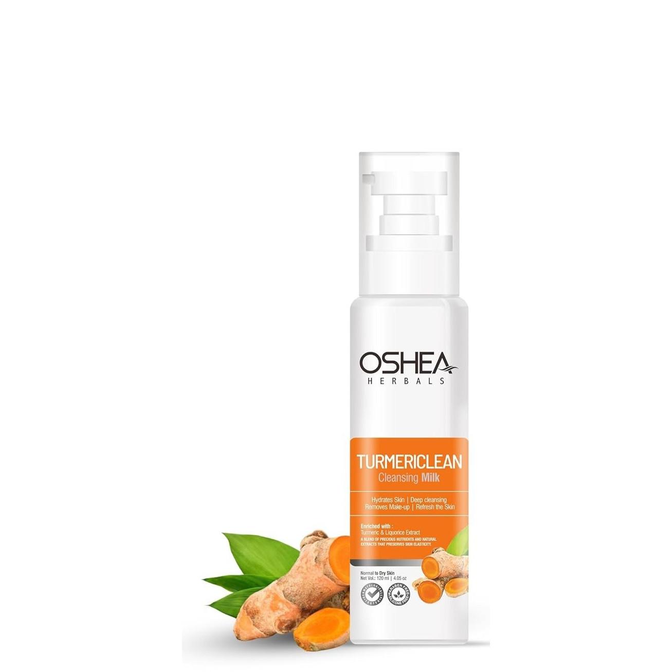 @ Oshea Herbals Turmericlean Cleansing Milk 120ml UKZQ127 50%off