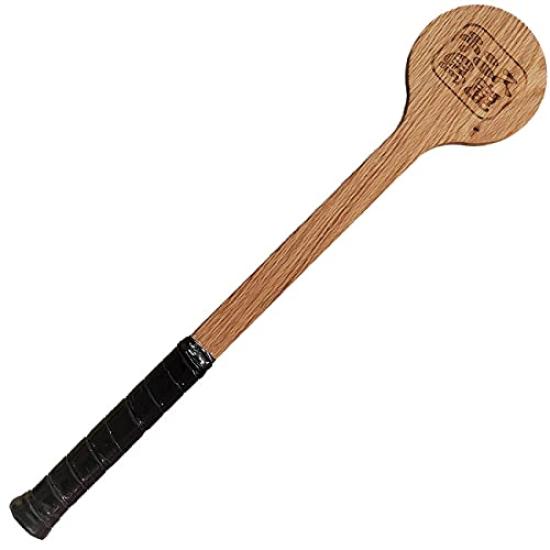Tenisový idiot Chyť to na ideálním místě Tréninková raketa Sporake Dřevěná raketa Spoon Raketa Rice Shamoji (21 let a 5 měsíců) Obecné použití (Černá)