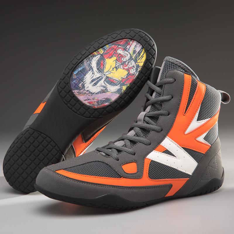Unisex Non-slip Boxing and Wrestling Shoes - Lightweight, Wear-resistant, Anti-fall Design