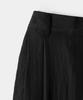 TRIP LE SENS Ss Air Flow Side Double-Pleated Pants_Black