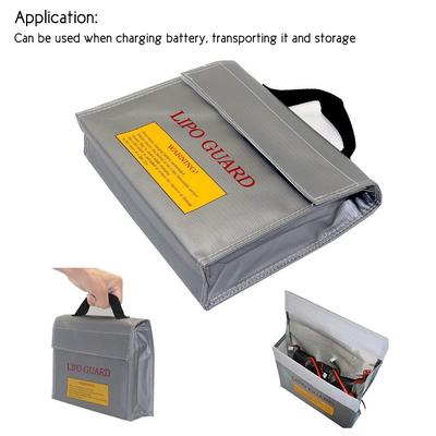 Handheld Feuerfest Explosionssicher Lipo Akku Sicher Tasche Tragbar Hitzebeständig Beutel Sack für Akku Laden & Lagerung 240 * 180 * 65mm
