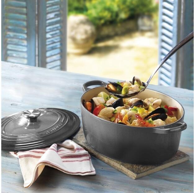 Жаровня Le Creuset Signature овальная 27 см Flint (21178274442430)