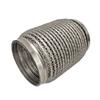 Stainless Steel SUS304 Exhaust Flex Pipes Tube Flex Coupler With Interlock Super Flexible  63*150mm 76*150mm 63x100mm 76x100mm