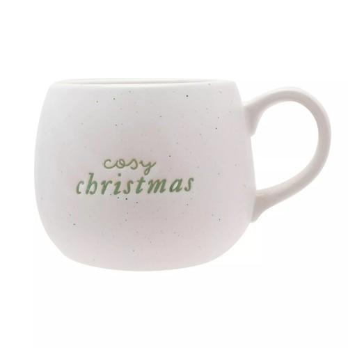 The Seasonal Gift Co. Gemütlicher Weihnachtsbecher mit Sprenkeln