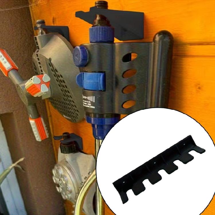 Durable Plastic Hose Guns Holder Stand Compact Storage Solution Garden Tool Organizers For Garden Accessories