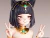 Nikkan Girl Priestess Cat Girl Ruuru 1/6 Scale Painted Complete Figure