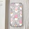 New Year Merry Christmas Phone Case For iPhone 16 15 14 13 12 11 Pro Max Mini 7 8 Plus SE Clear Coque Shell Cartoon Cover Fundas