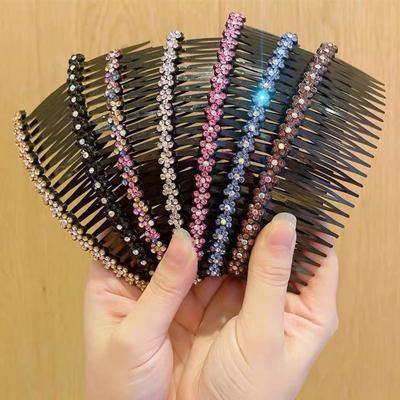 Frauen Haar Seite Kämme Gerade Zähne Haar Haarnadel Haar Kamm Haar Seite Clip Braut Hochzeit Schleier Kamm Kopfbedeckung Koreanische Styling werkzeug