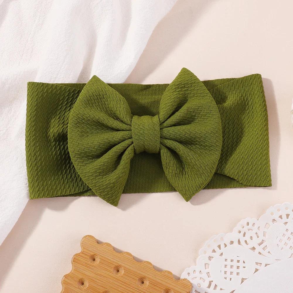 Soft Solid Baby Headbands Stretchy Soft Knot Baby Girl Head Wrap for Newborn Baby Girls Infant Toddlers Kids Hair Accessories