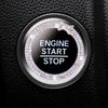 Engine Start Button Rhinestone Car Engine Start Ring Dress Up Accessories Button Cover Engine