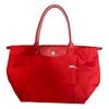 New LONGCHAMP Le Pliage Fabric Tote Bag, Shopping Bag, Handbag Women's Vermilion 1899619P20
