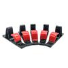 6X 13-22" Aro de Roda Cubo Loja Display Stand Rack Gancho Suporte de Parede Pendurado Gancho J