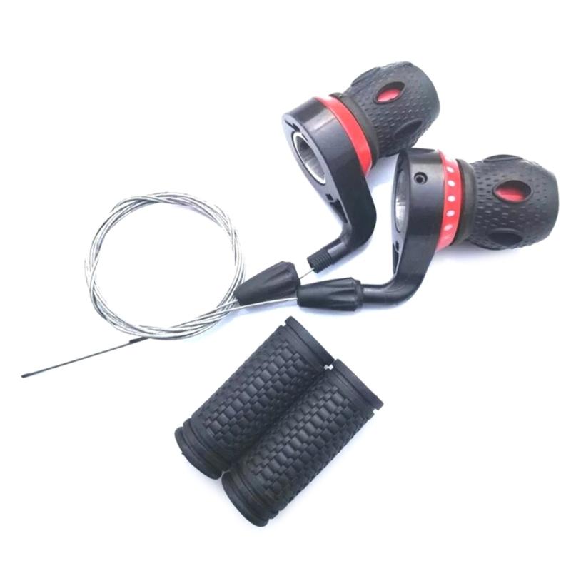 Short Bike Handlebar Grips Comfortable Bicycles Handle Grips Nonslip Replacement Grips Handlebar Protective Cover