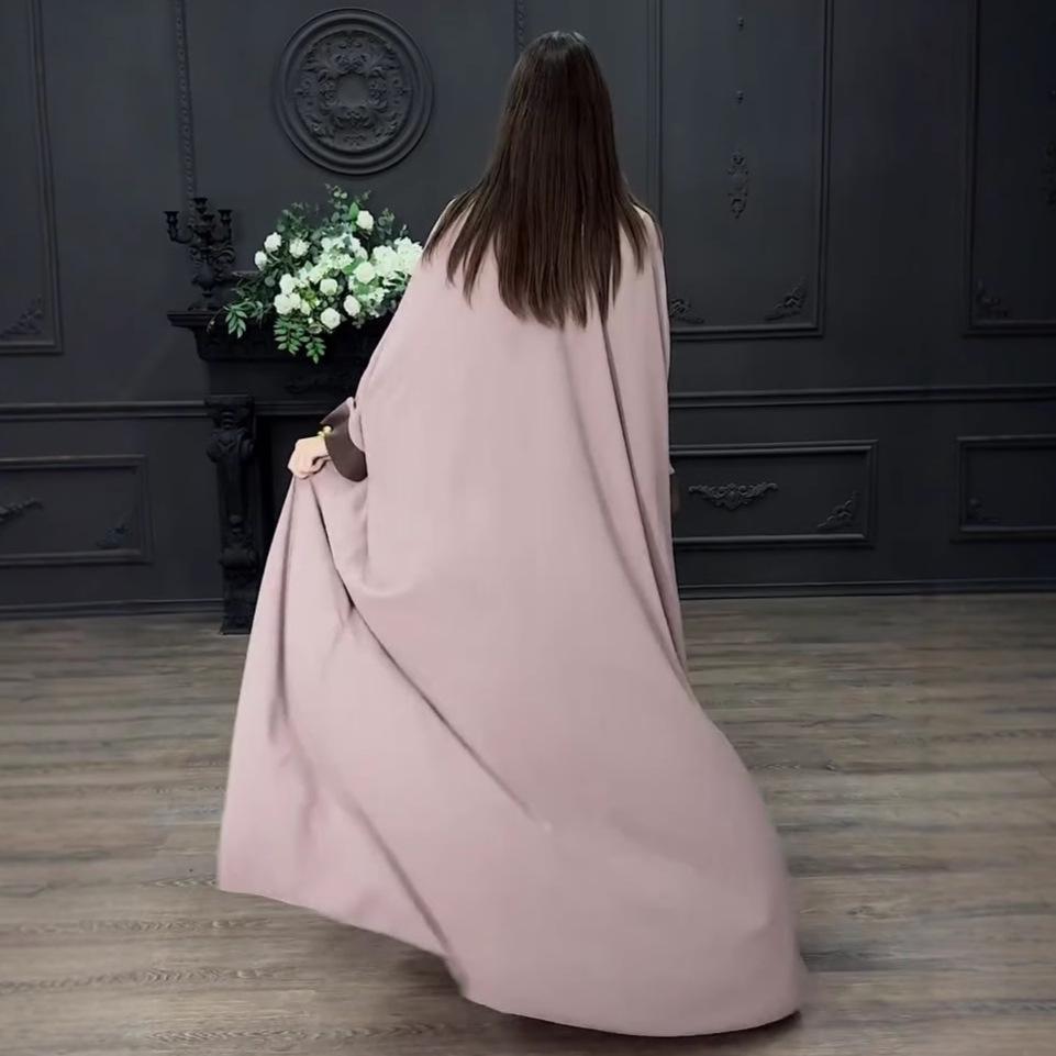 2025 Autumn Loose Casual Long Coat Dress Set for Elegant Comfort