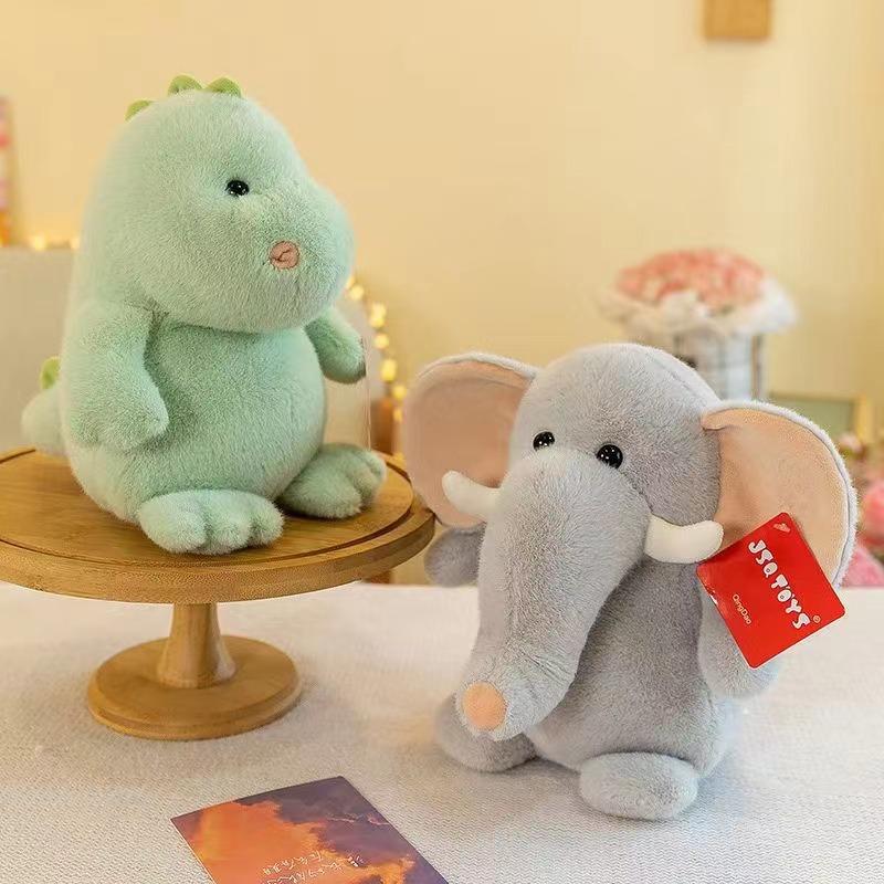 Fat Hippo Dinosaur Claw Machine Doll Plush Toys Children's Birthday Gift
