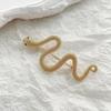 Unique Design Silver Color Snake Brooches for Women Men Unisex Full of Rhinestone Metal Snake Animal Luxury Pins Badge Jewelry