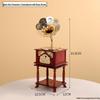 Creative Retro Wind-up Music Box for Home & Shop Decor, Photography Props