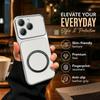 Case for TECNO SPARK 40 Viral Change To 17 Magnetic Split Leather Back Big Lens Protector Cover