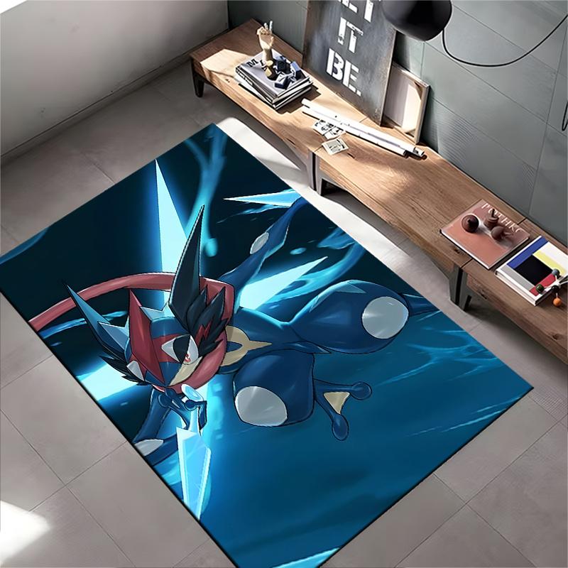 Greninja Printed Custom Carpet Non-Slip Mat Personalized Design Home Decoration Living Room Bedroom Washable