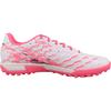 New LiNing TF Rubber Broken Studs Artificial Ground Cushioning Anti Slip And Wear Resistant Soccer Shoes Men's Pink YSTU005-17