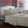 Modern Minimalist Polyester Bed Sheets And Pillowcases With Soft Breathable Comfort For All Seasons