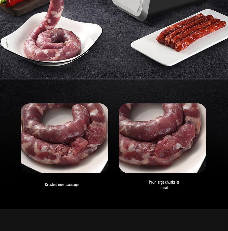 Household Electric Fully Automatic Meat Grinder: Multifunctional for Mincing, Stuffing, and Sausage Making