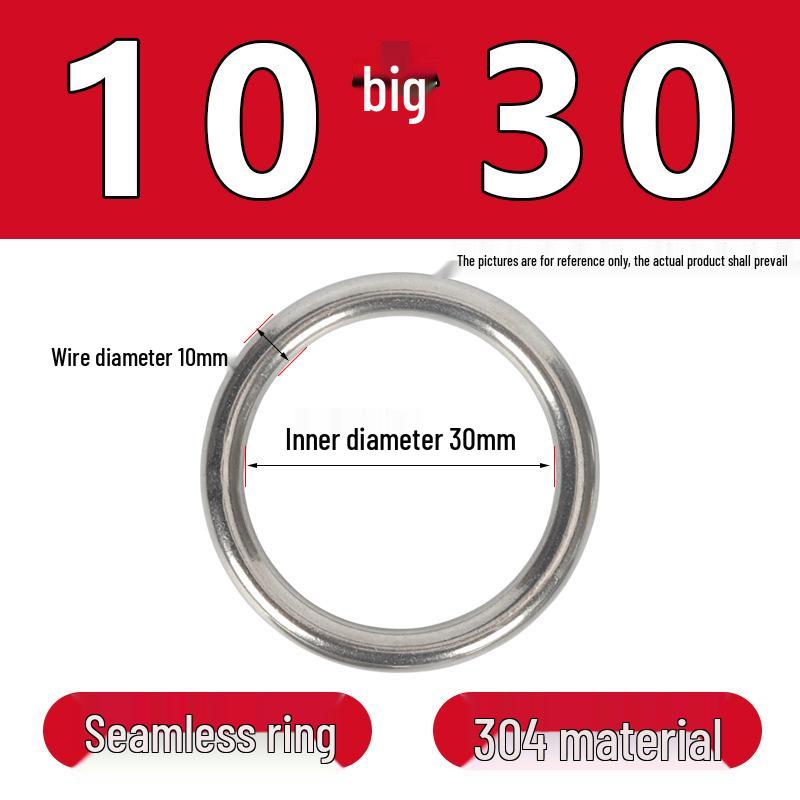 Stainless Steel Seamless O-Ring: Corrosion-Resistant Accessory for Handbags and Pet Gear