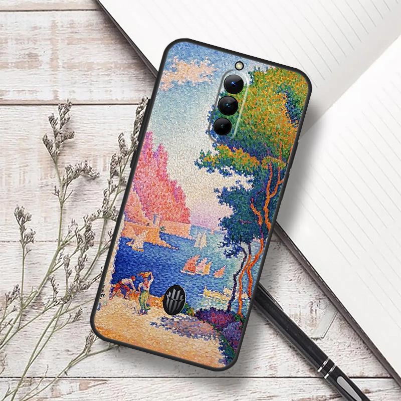 Matisse Oil Painting Case For ZTE Nubia Red Magic 7S 6S 7 Pro RedMagic 10 Air 8S 9S 10S 8 9 10 11 Pro Plus Funda