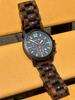 And Wooden Wristwatch Made from Natural and Wood X Waterproof X X Chronograph [Popular Trending!] Wood. Stylish, Waterproof, Multi-functional, Cool.